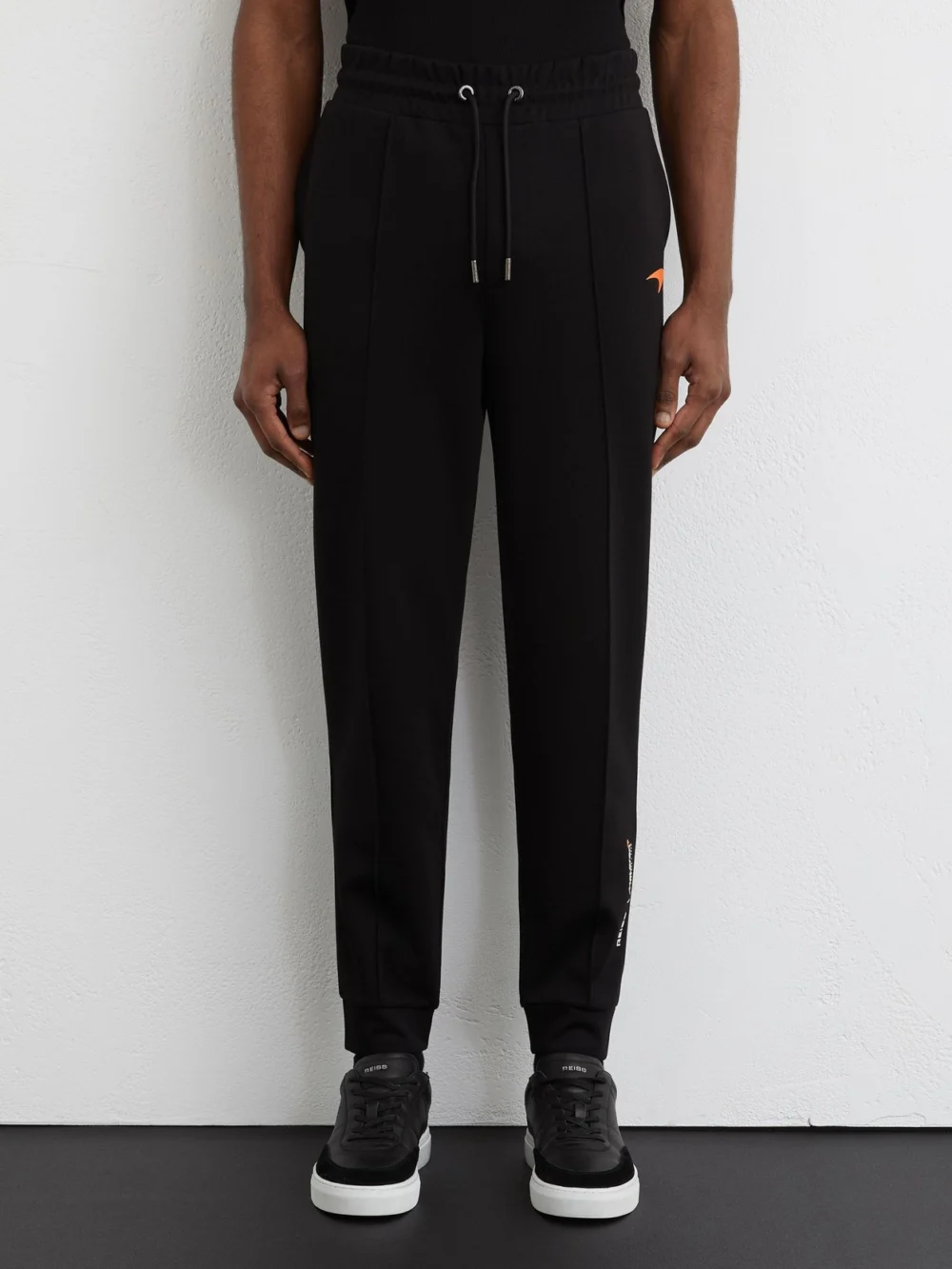 Reiss McLaren X McLaren F1 Team Racing Interlock Speedmark Joggers, Black, view 4