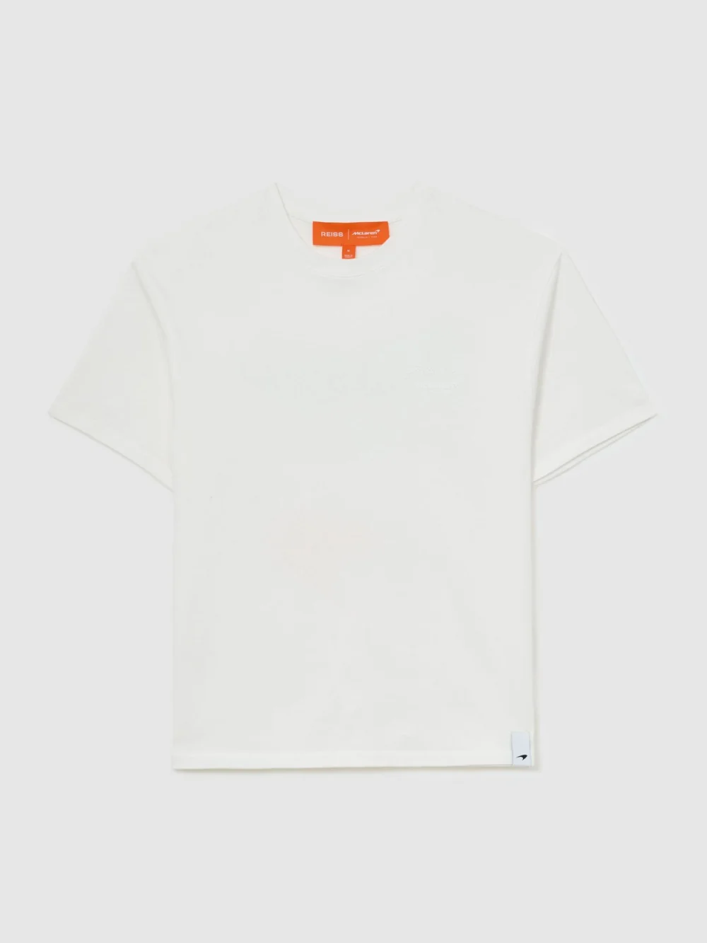 Reiss McLaren X McLaren F1 Team Racing Motorsport Relaxed T-shirt -fit, White, view 2