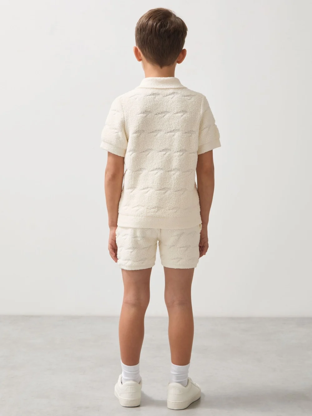 Reiss McLaren X McLaren F1 Team White 9-13 yrs Speedmark Terry Shorts, view 4