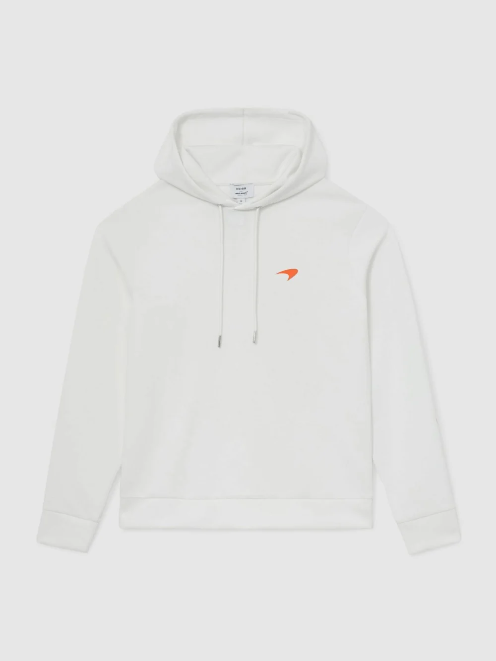 Reiss McLaren X McLaren F1 Team White Racing Interlock Speedmark Hoodie, view 2
