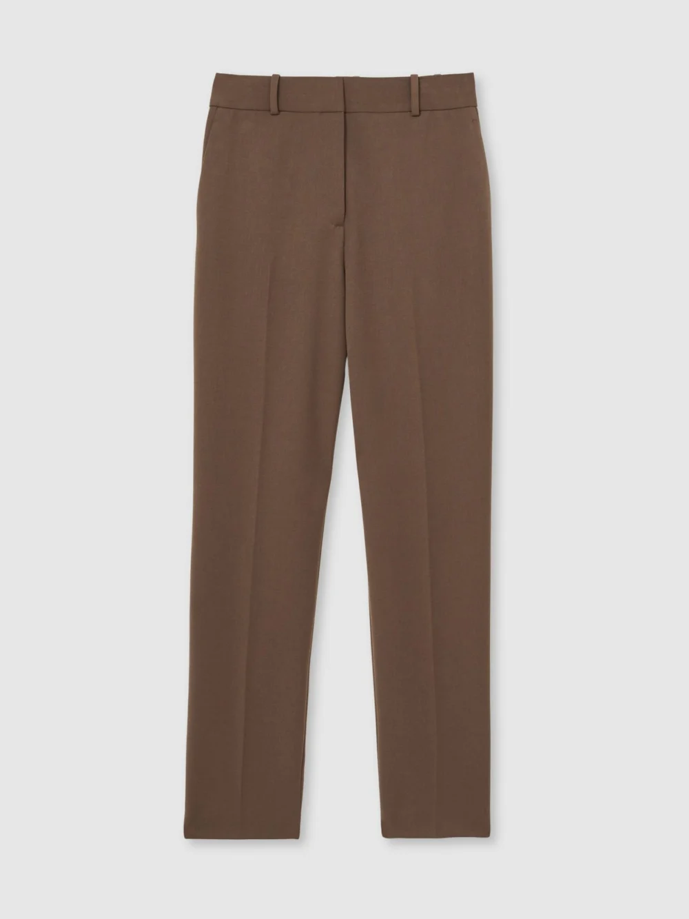 Reiss Mink Neutral Slim-fit Suit Trousers, view 2