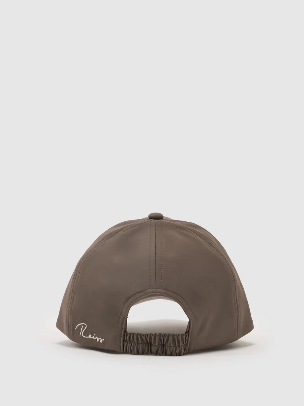 Reiss Mushroom Brown Technical Logo-embroidered Baseball Cap,, view 4