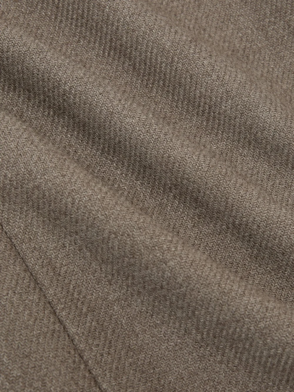 Reiss Mushroom Brown Terrain Classic Fit Wool-blend Twill Single-breasted Suit Blazer Relaxed-fit, view 2