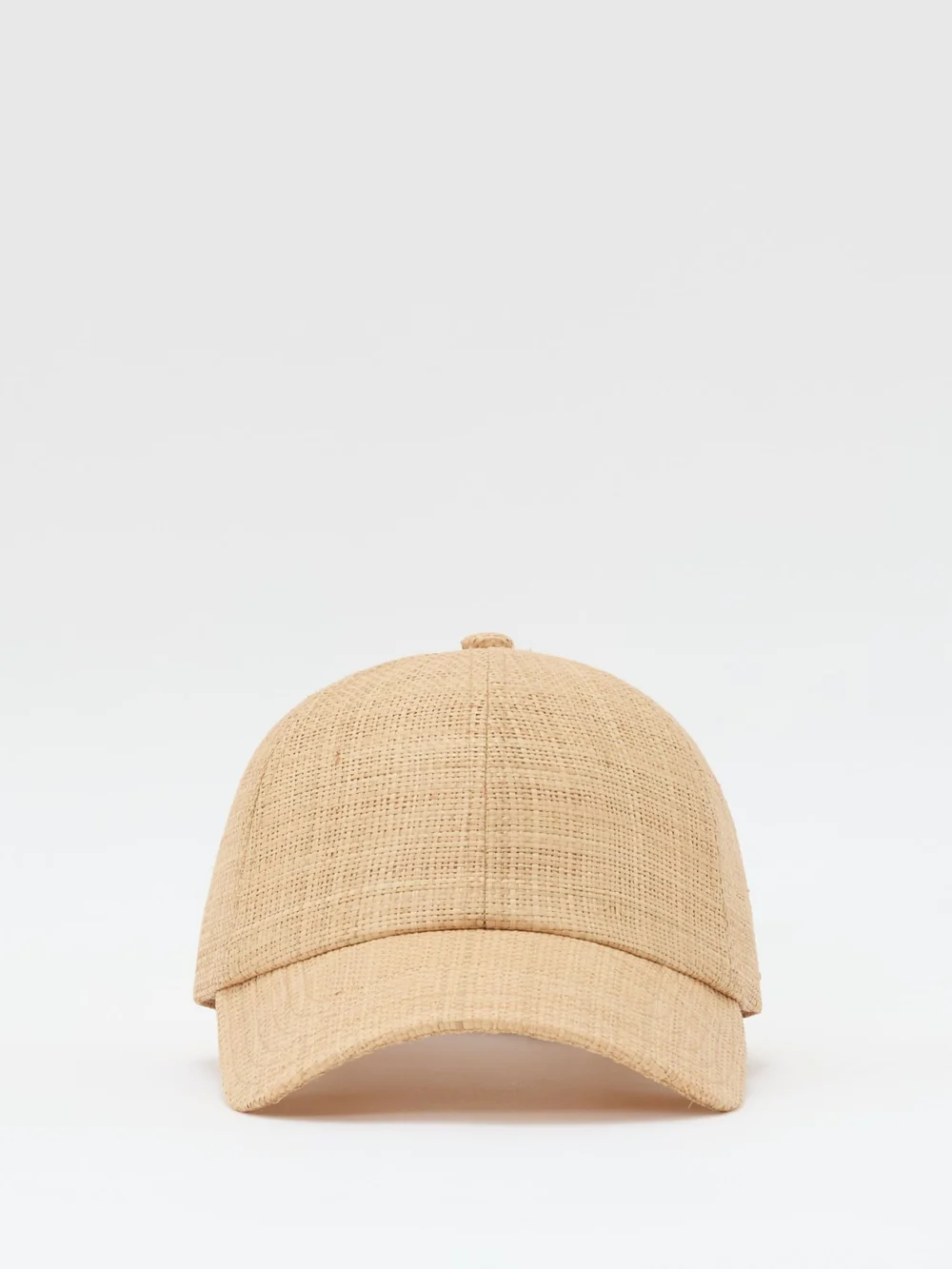 Reiss Natural Raffia Baseball Cap,, view 2