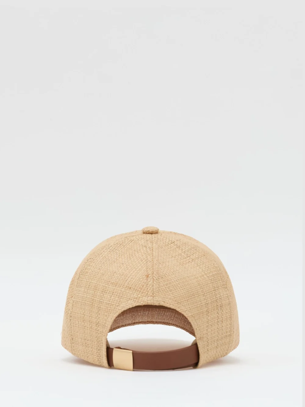 Reiss Natural Raffia Baseball Cap,, view 4