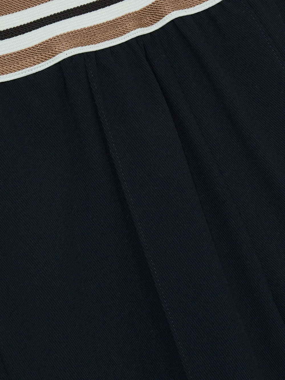 Reiss Navy 13-14 yrs Stripe-waistband Wide-leg Trousers, view 4