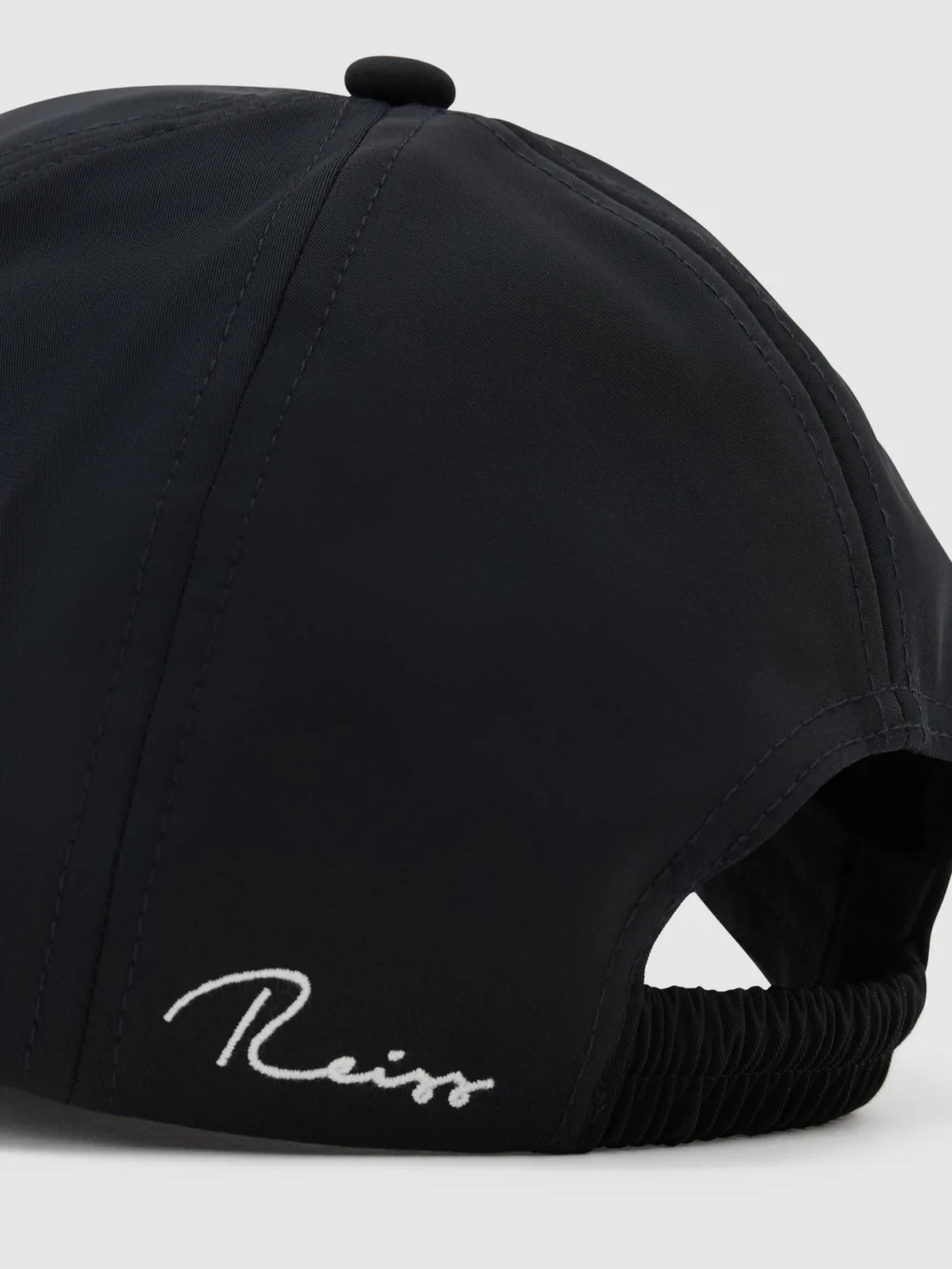 Reiss Navy Technical Logo-embroidered Baseball Cap,, view 4