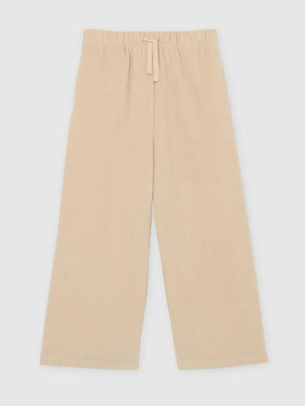 Reiss Neutral 13-14 yrs Corduroy Drawstring Trousers,