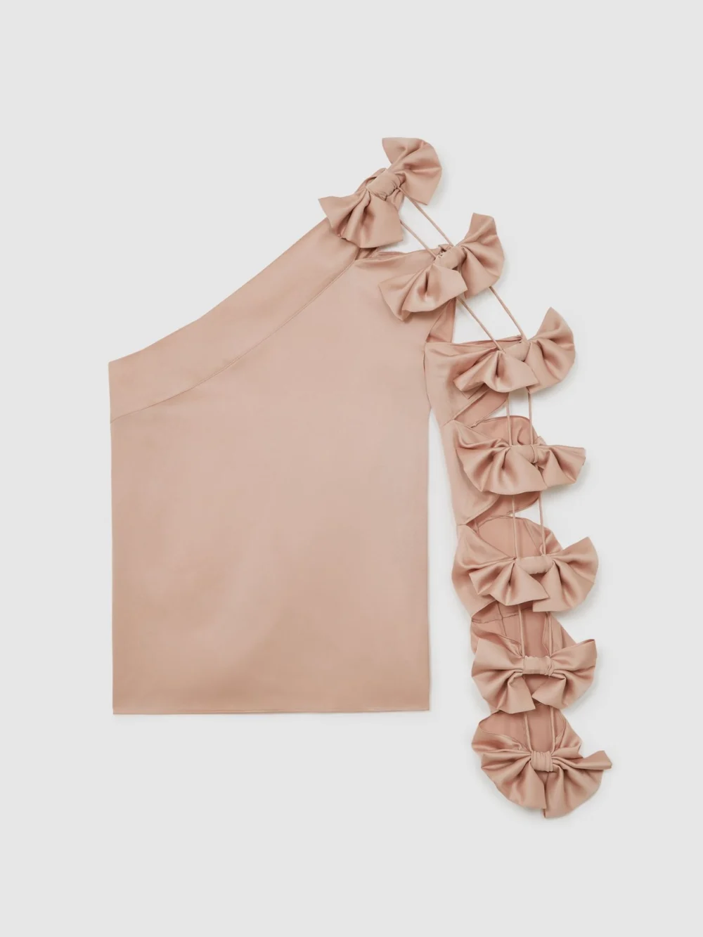 Reiss Pale Pink | Royal Ballet Bow-sleeve Top, view 2