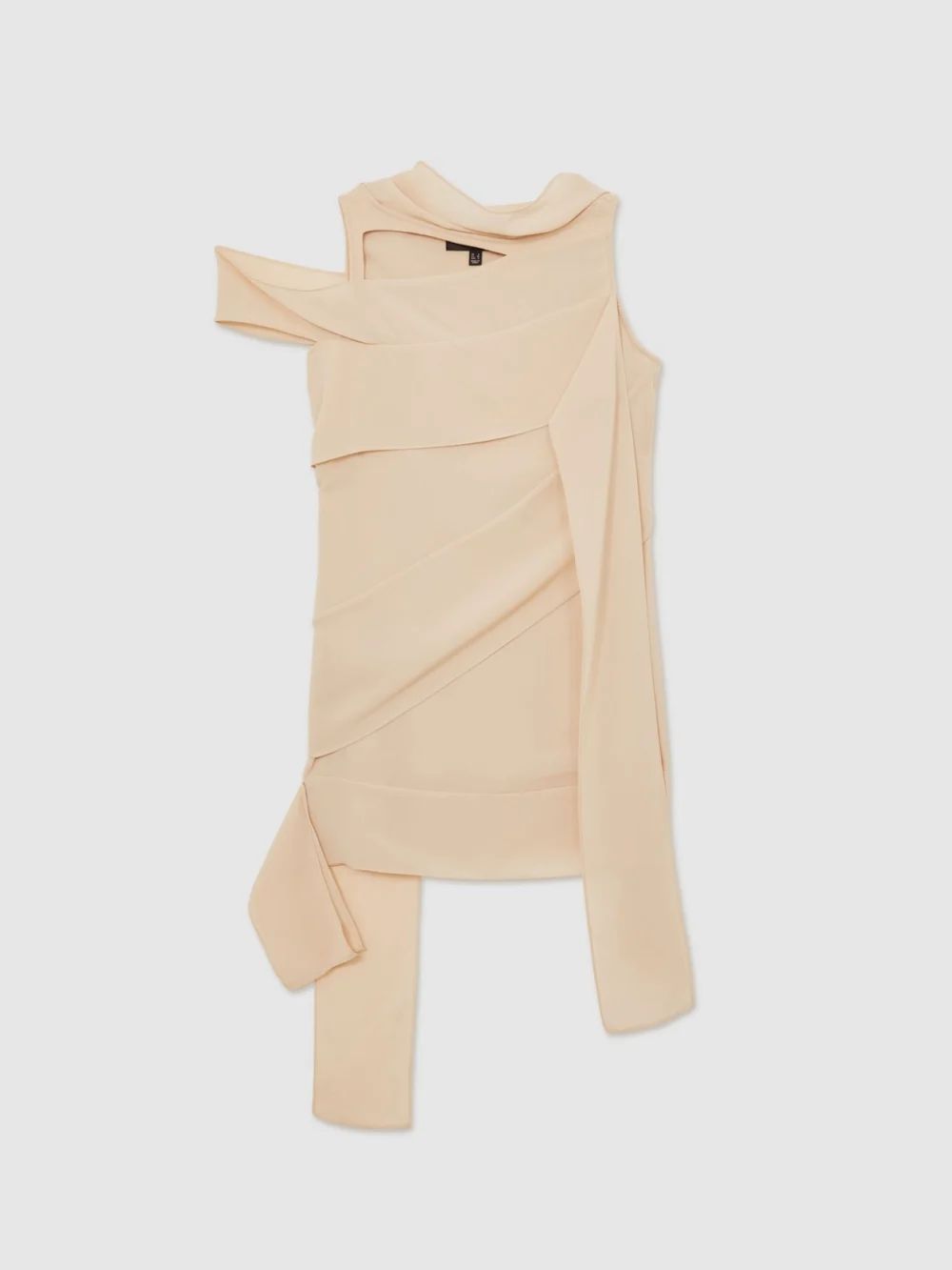 Reiss Pale Pink | Royal Ballet Panel Shift Dress, view 2