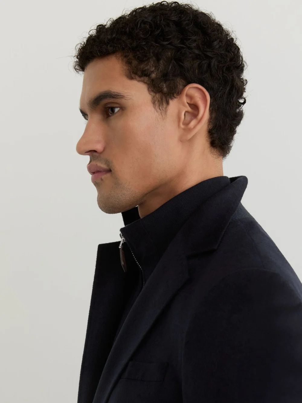 Reiss Patch Blazer Plain, view 4