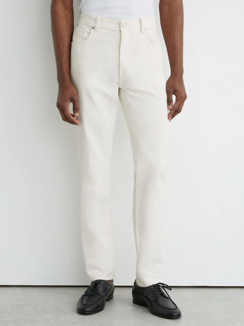 Reiss Picton Jeans Cotton Plain, view 3