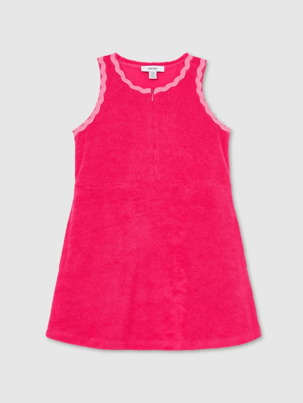 Reiss Pink 13-14 yrs Towelling Dress,, view 3