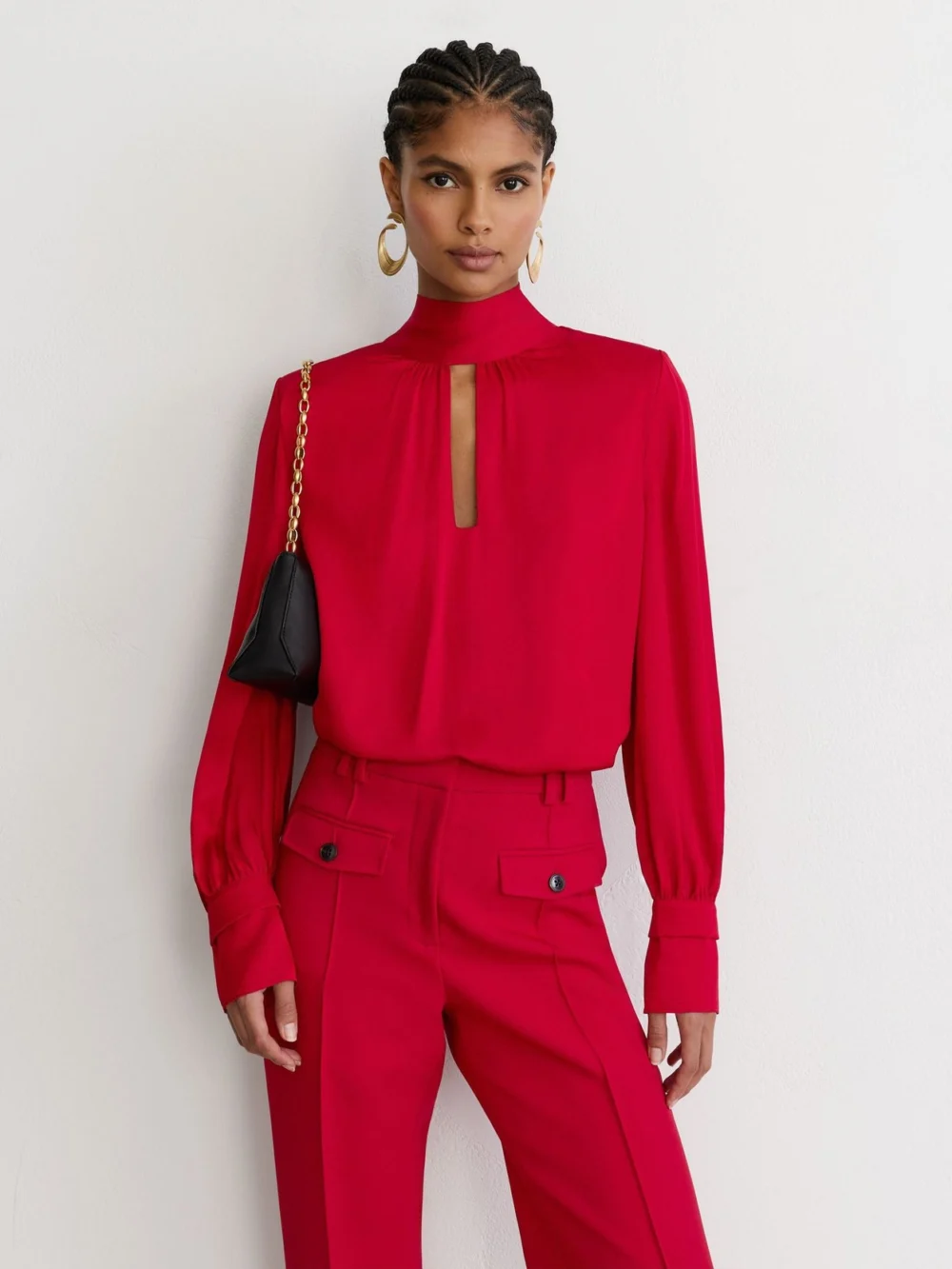 Reiss Red Blouse