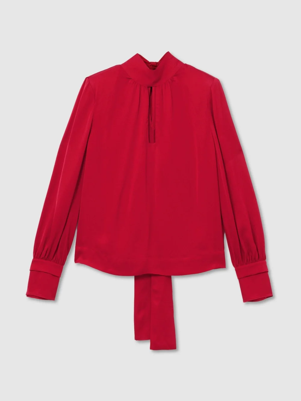 Reiss Red Blouse, view 2