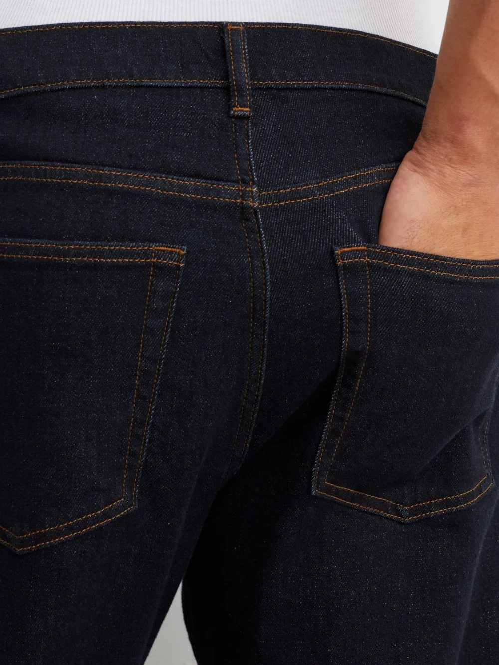 Reiss Rinse Wash Relaxed Flared-leg Jeans, view 4
