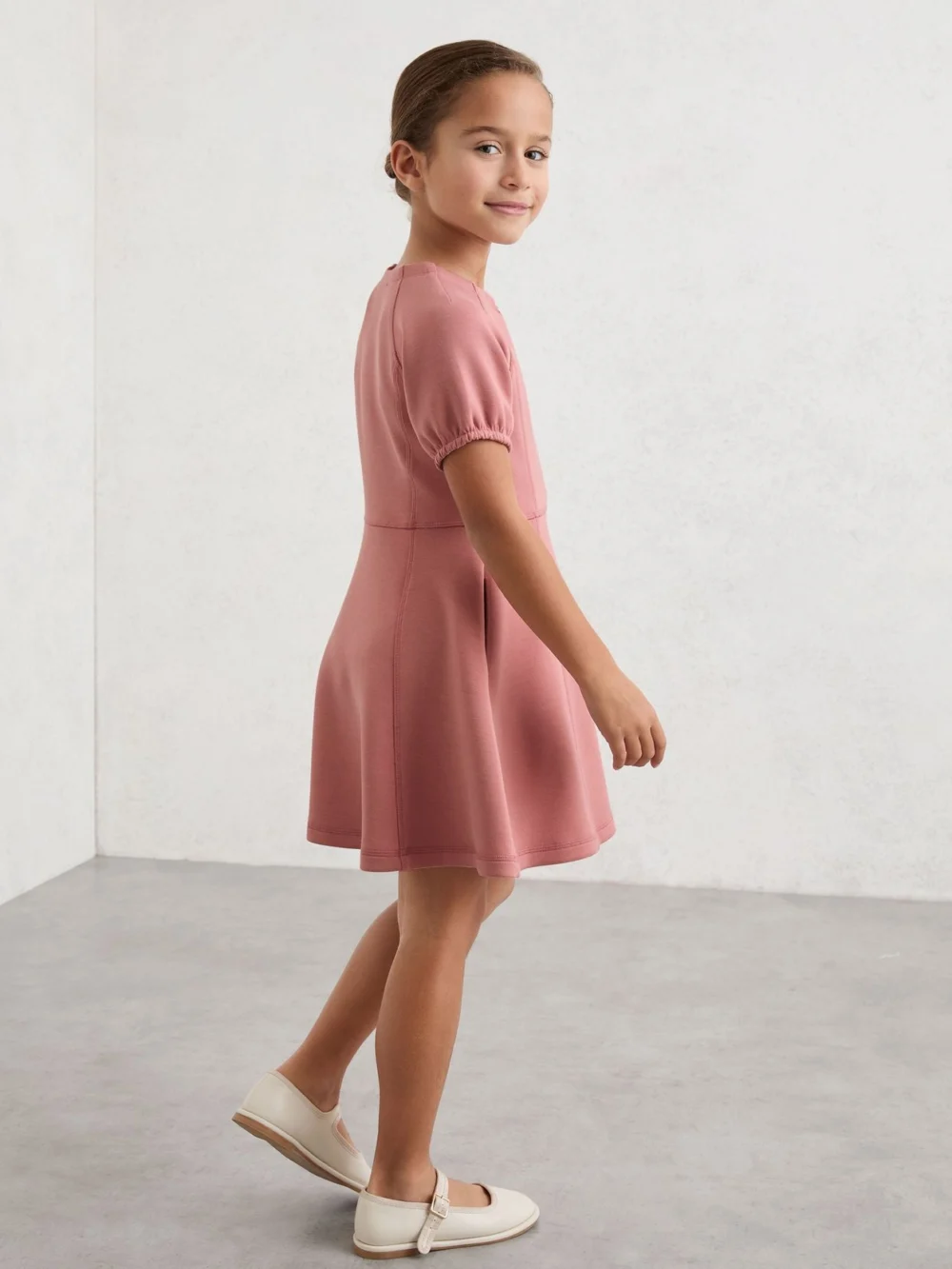 Reiss Rose 9-13 yrs Premium Interlock-jersey Dress