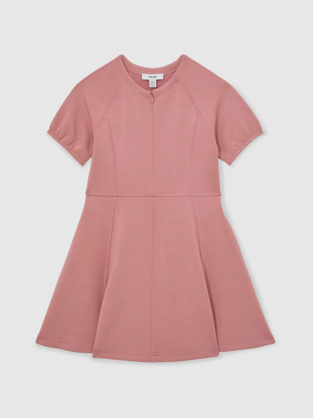 Reiss Rose 9-13 yrs Premium Interlock-jersey Dress, view 2