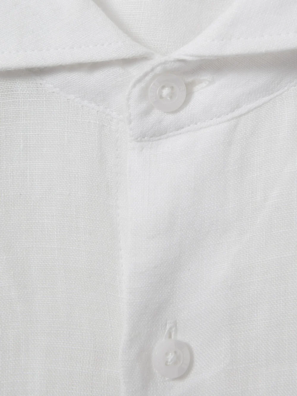 Reiss Ruban Shirt Linen Marl Texture, view 4