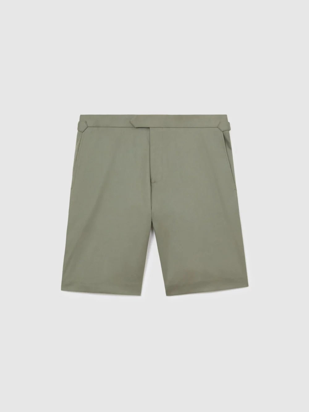 Reiss Sage Cantwell Cotton-blend Side-adjusters, view 2