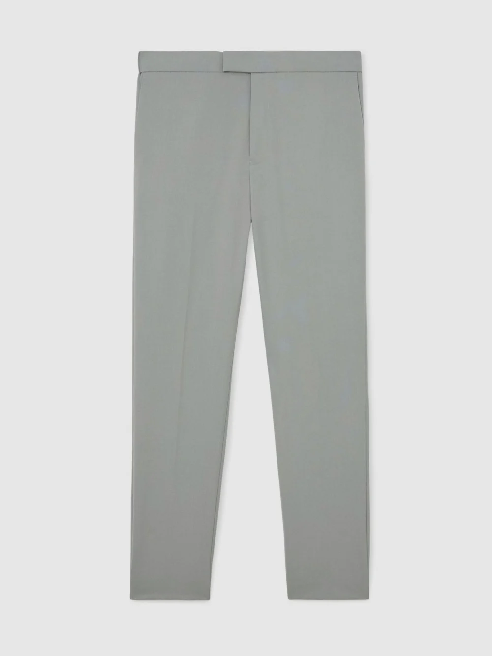 Reiss Sage Green Slim Fit Stretch Slim-fit Drawstring Trousers, view 2