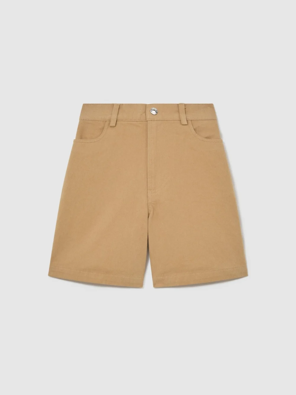 Reiss Sand 3-9 yrs Cotton Twill Bermuda Shorts