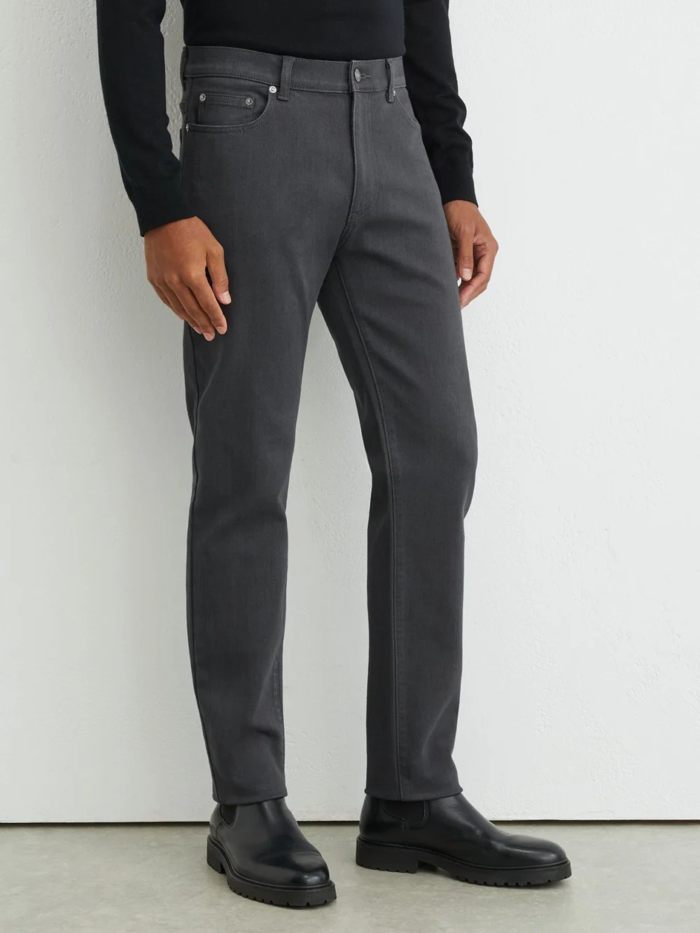 Reiss Stay Grey Jeans, view 3
