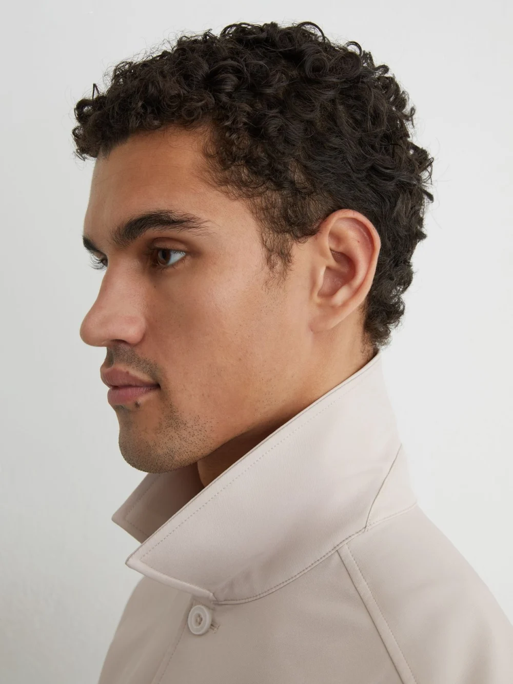 Reiss Stone Technical Regular-fit Overshirt, view 4