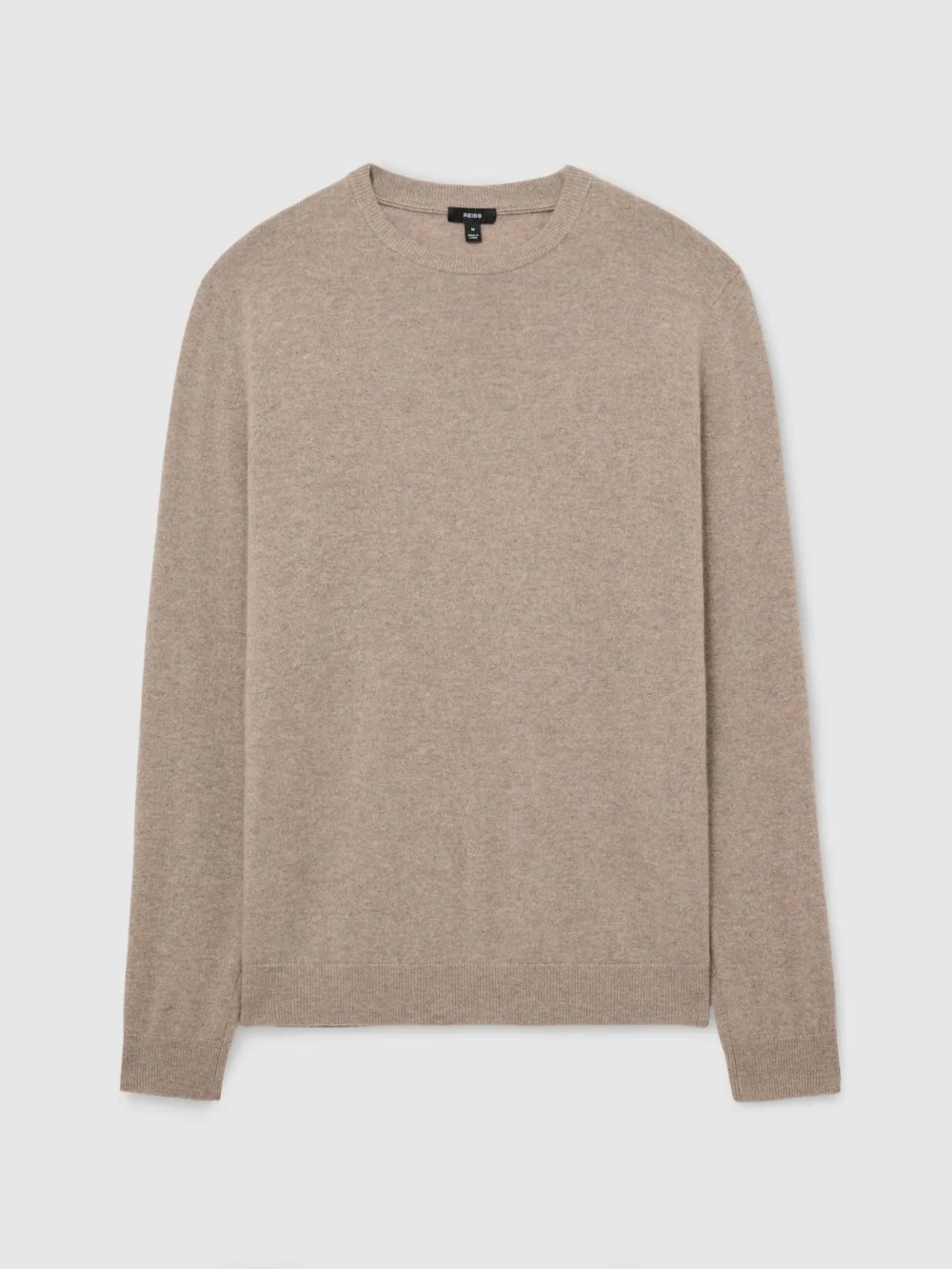 Reiss Taupe Melange Jumper, view 2