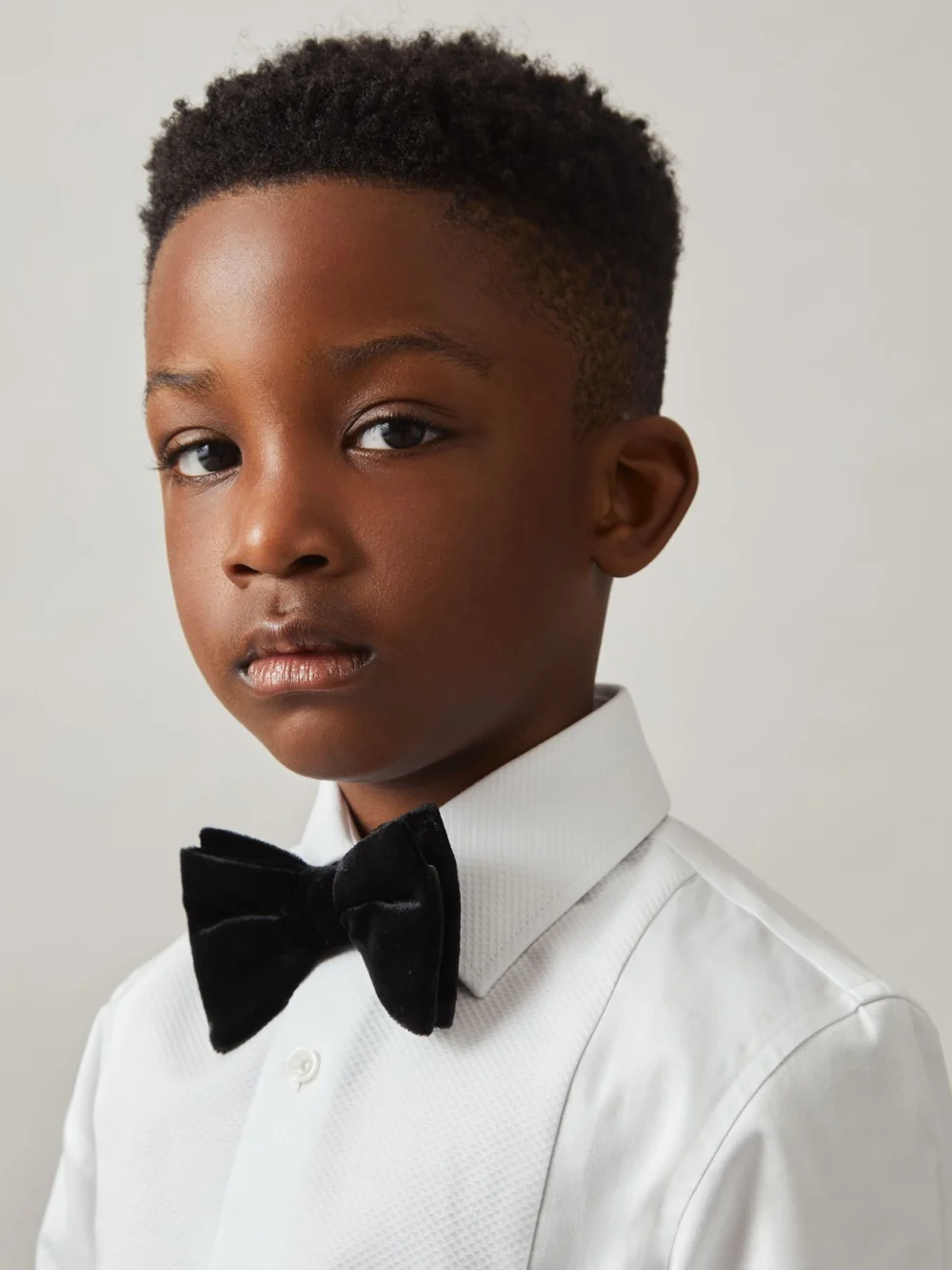Reiss White 9-13 yrs Cotton Slim-fit Dinner Shirt, view 6