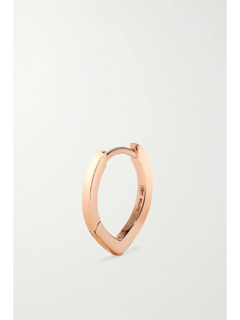 Back view of the Repossi Antifer 18-karat Rose Gold Diamond Single Earring