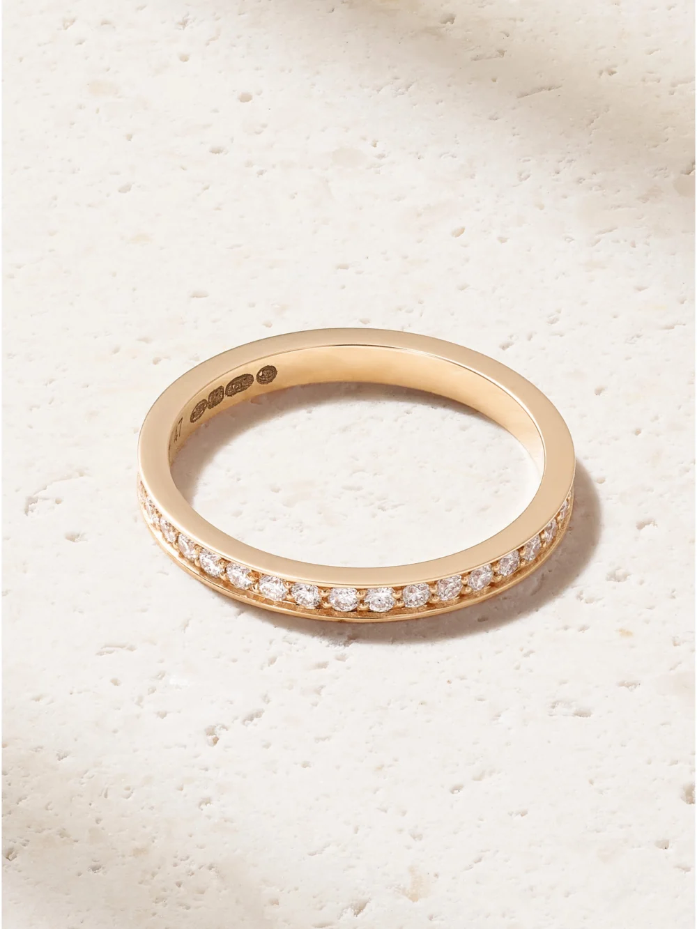 Back view of the Repossi Berbere 18-karat Rose Gold Diamond Ring
