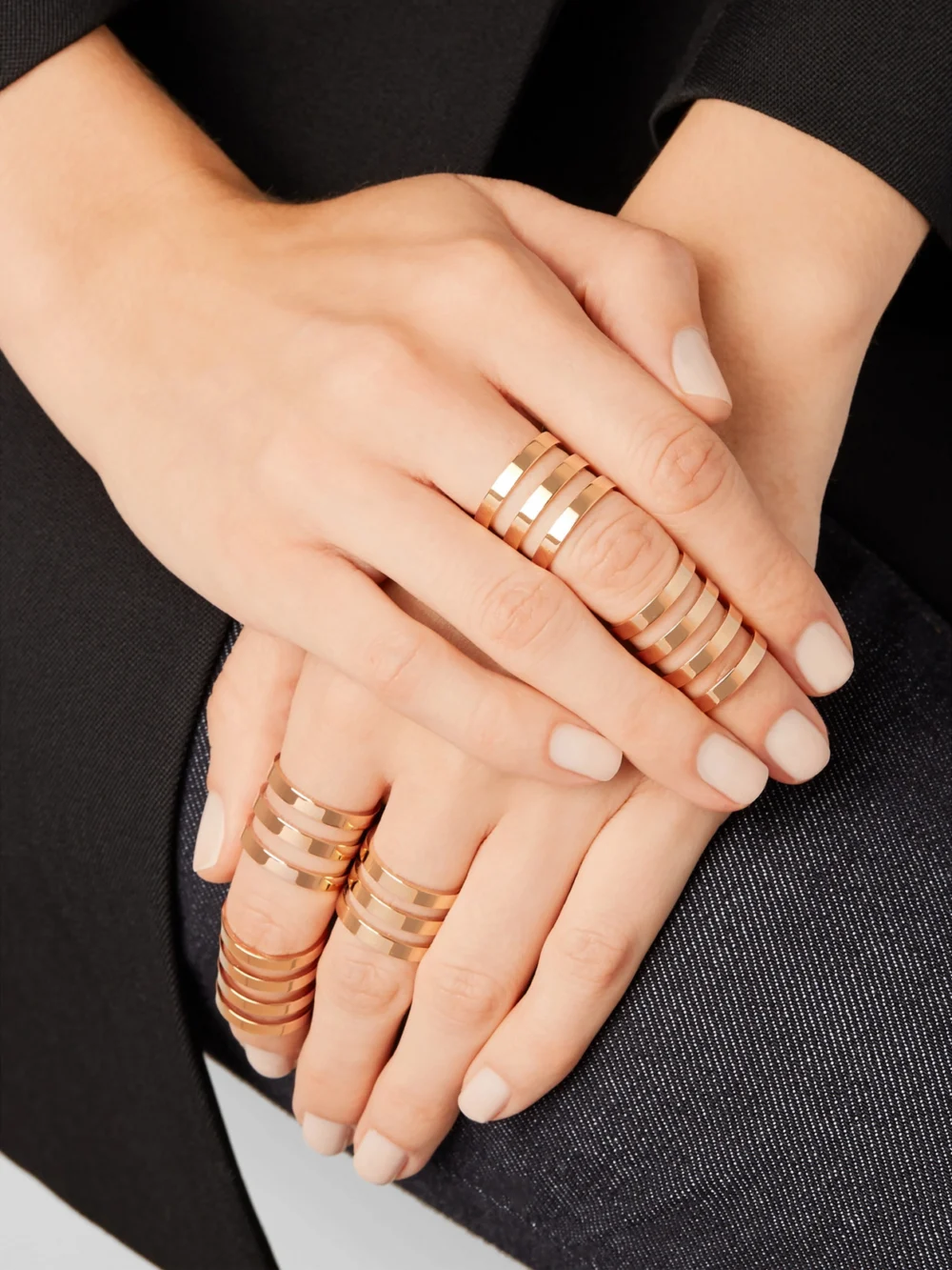 Repossi Berbère 18-karat Rose Gold Ring, styled view