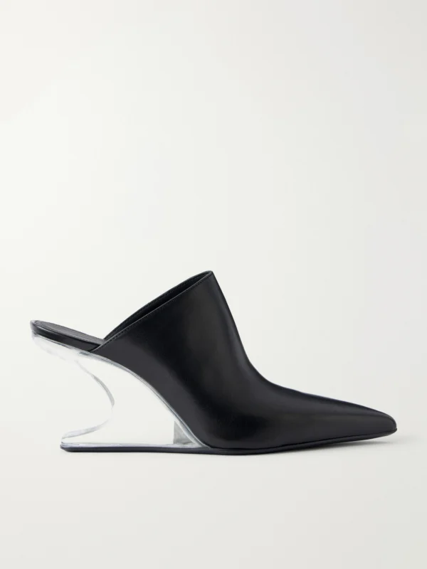Rick Owens Cantilever Leather Pumps