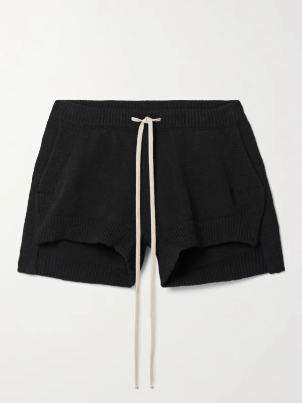 Rick Owens Cashmere-blend Shorts