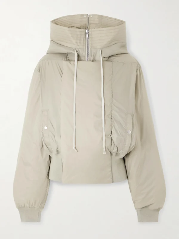 Rick Owens Padded Shell Bomber Jacket