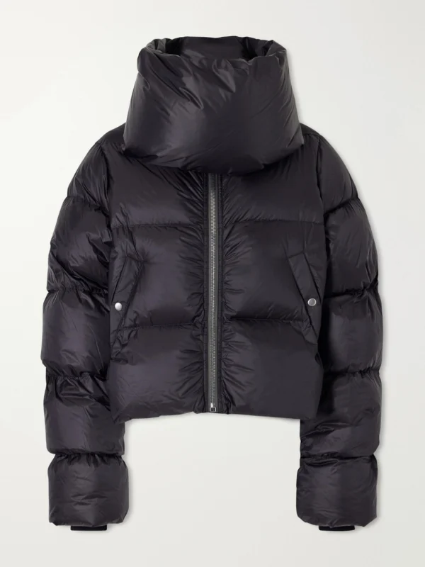 Rick Owens Tower Cropped Shell Jacket