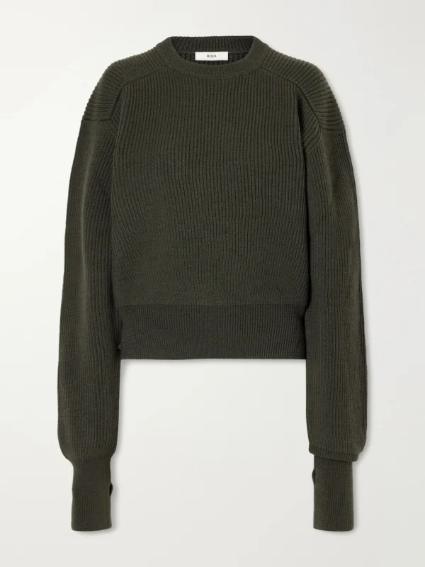 Rier Ribbed Virgin Wool Sweater