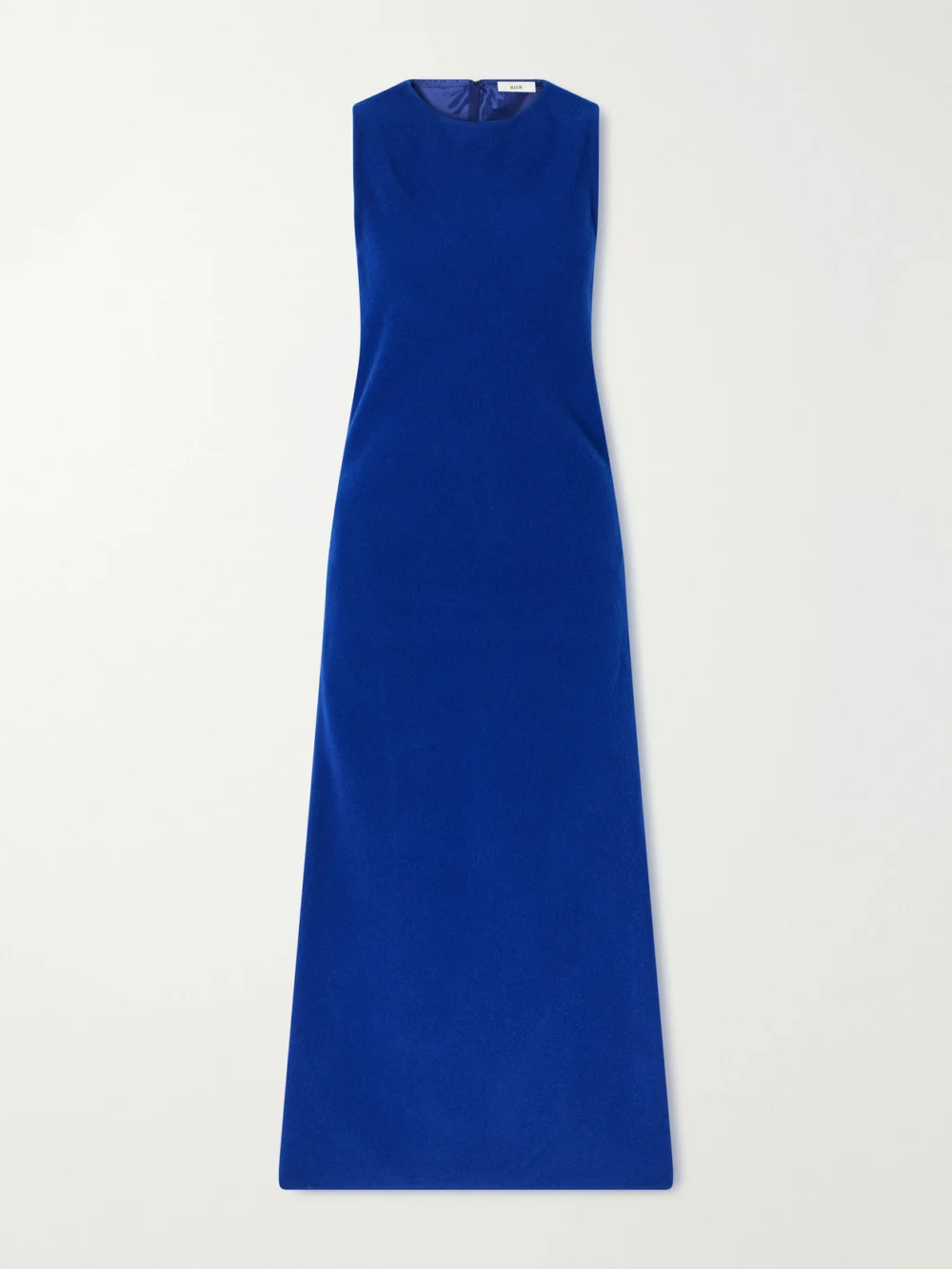 Rier Wool-fleece Midi Dress in blue