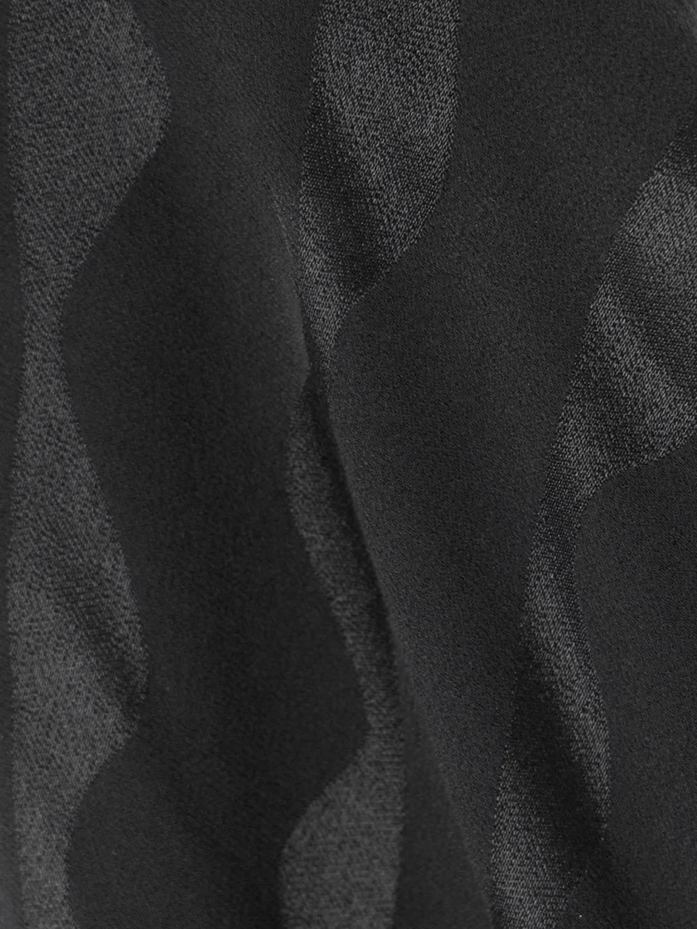 Close-up detail of the Rixo Maura Satin-jacquard Halterneck Midi Dress