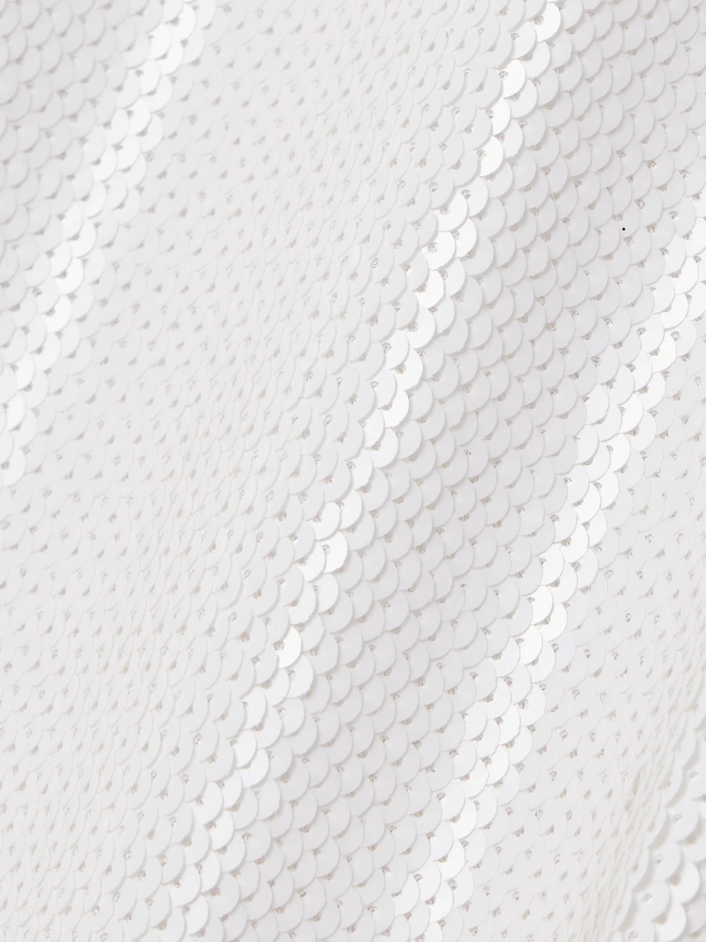 Close-up detail of the Rodarte Embellished Silk-trimmed Sequined Tulle Gown