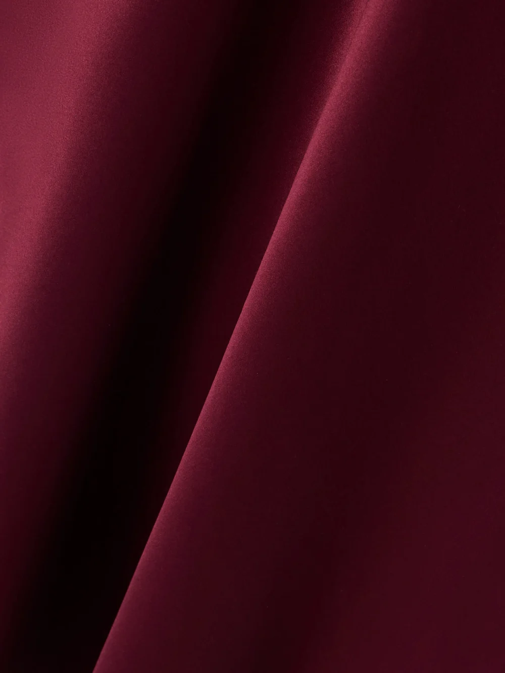 Close-up detail of the Rodarte Lace-trimmed Silk-satin Midi Dress