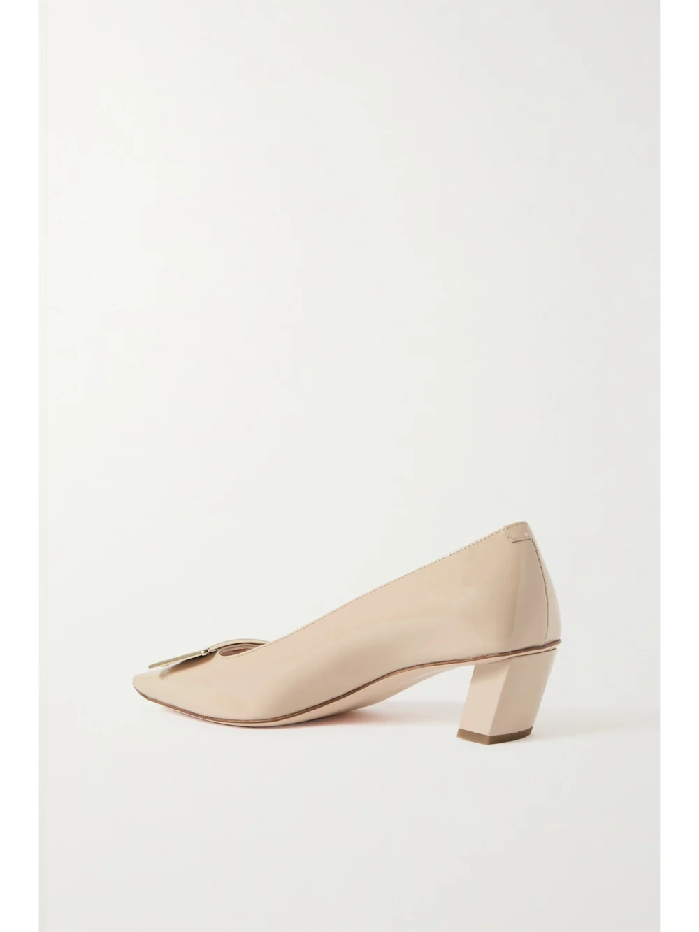 Back view of the Roger Vivier Belle Vivier 45 Patent-leather Pumps