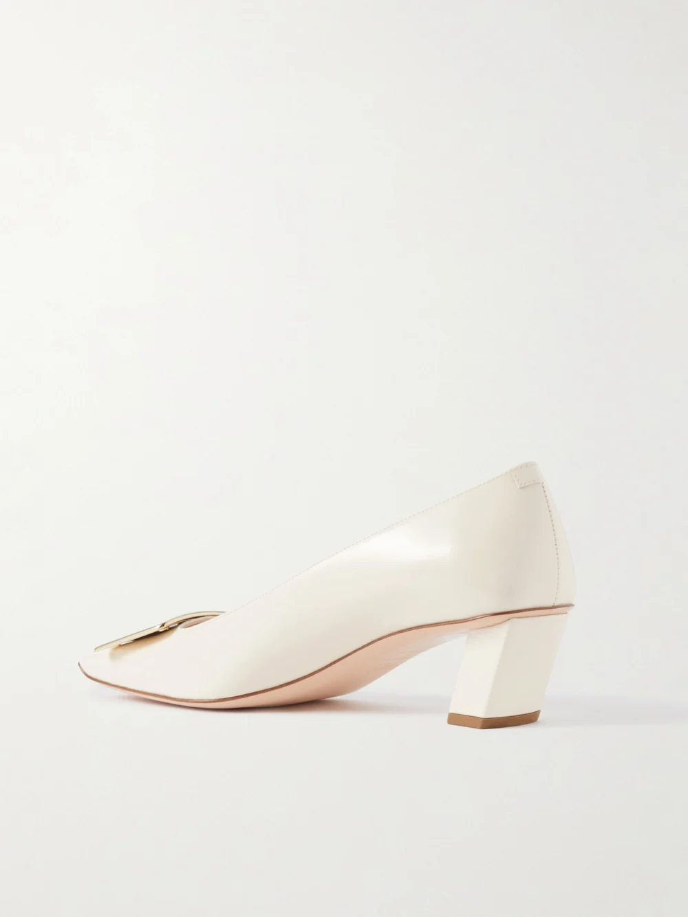 Back view of the Roger Vivier Belle Vivier 45 Patent-leather Pumps