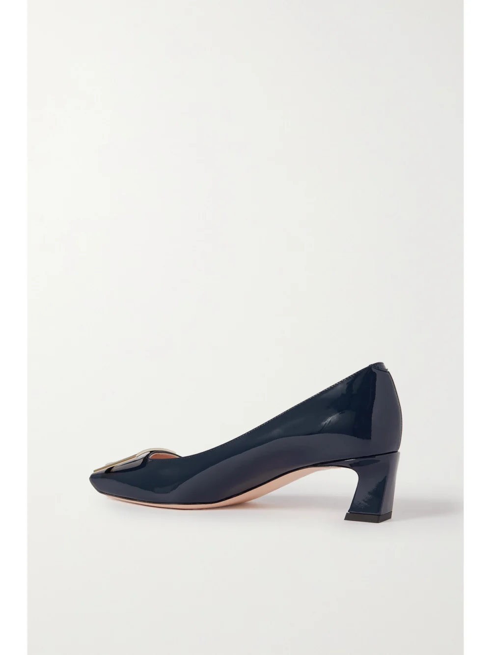 Back view of the Roger Vivier Decollete Trompette 45 Patent-leather Pumps