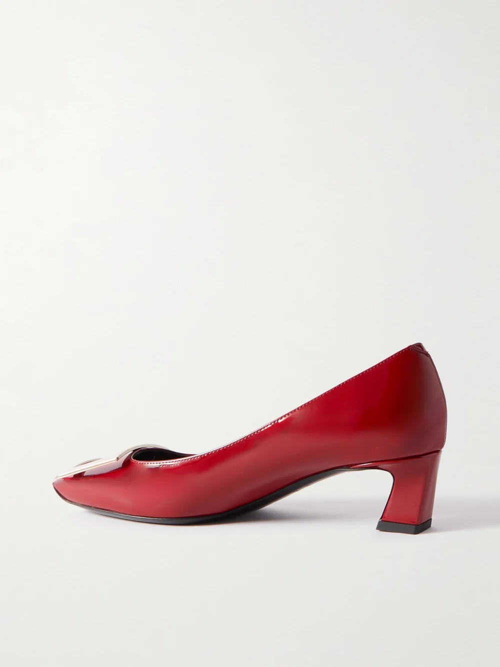 Back view of the Roger Vivier Trompette 45 Patent-leather Pumps