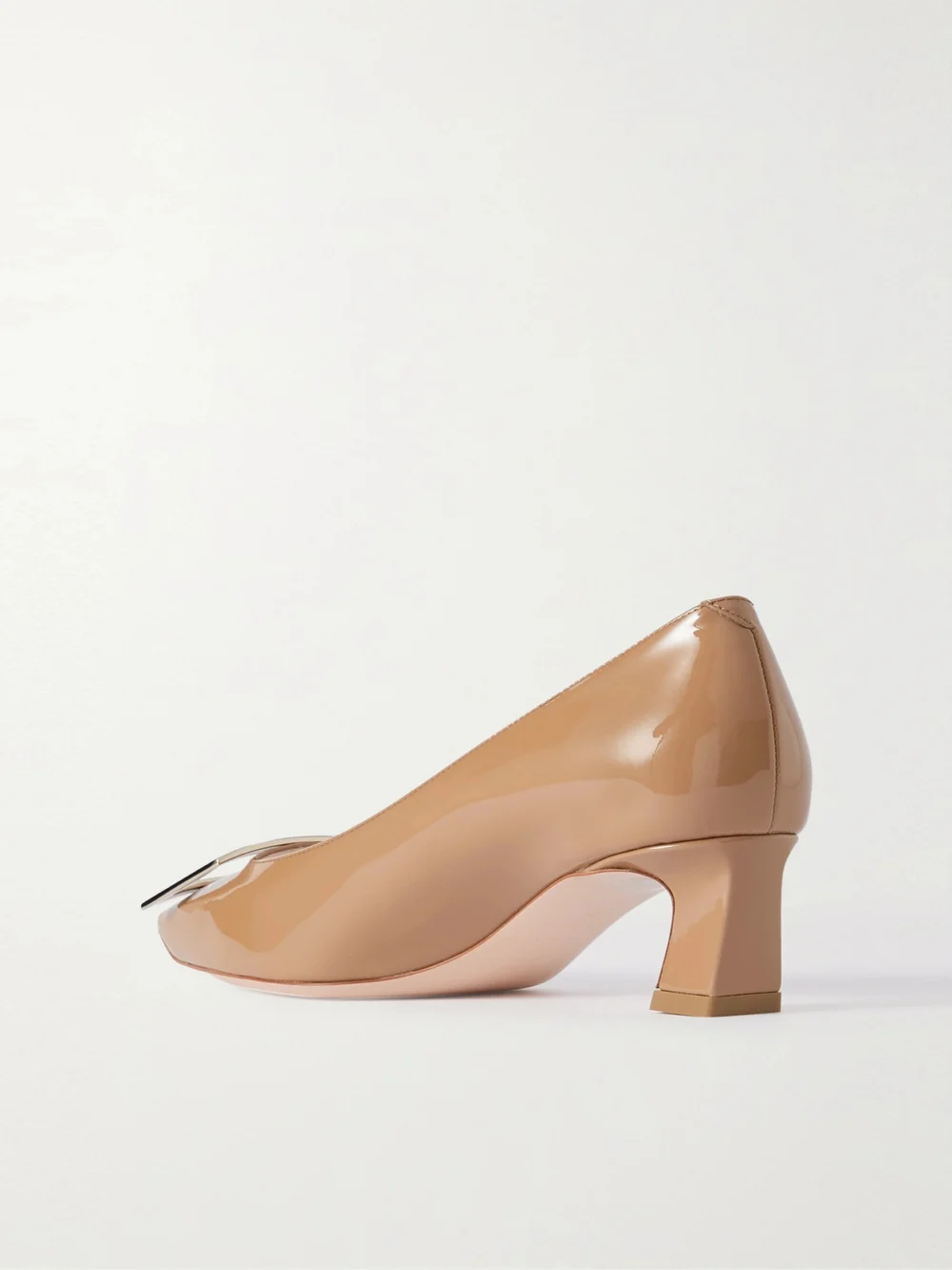 Back view of the Roger Vivier Trompette 45 Patent-leather Pumps