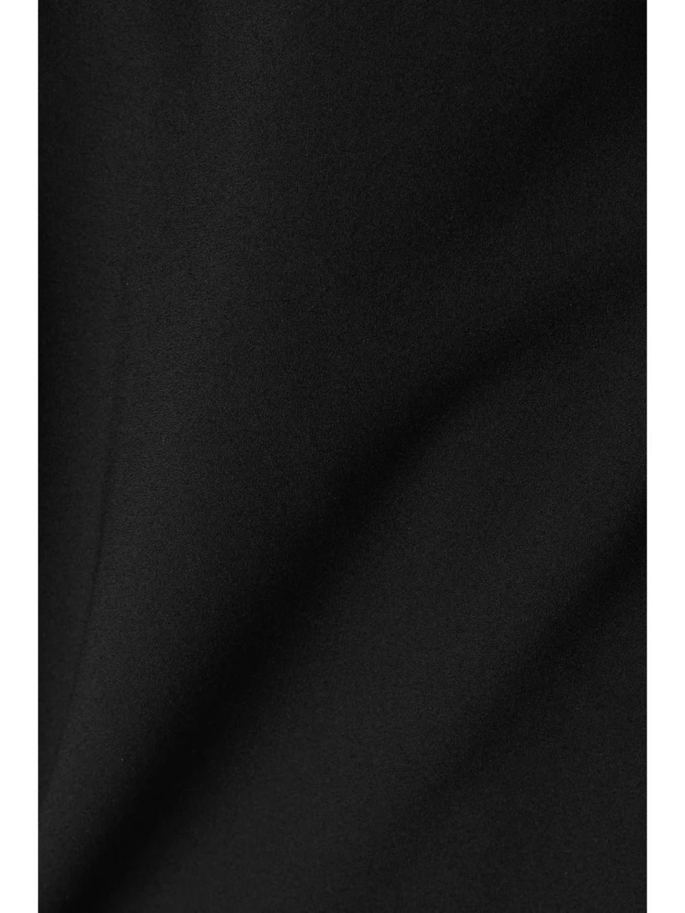 Close-up detail of the Roksanda Kamaria Tie-neck Cutout Crepe Gown