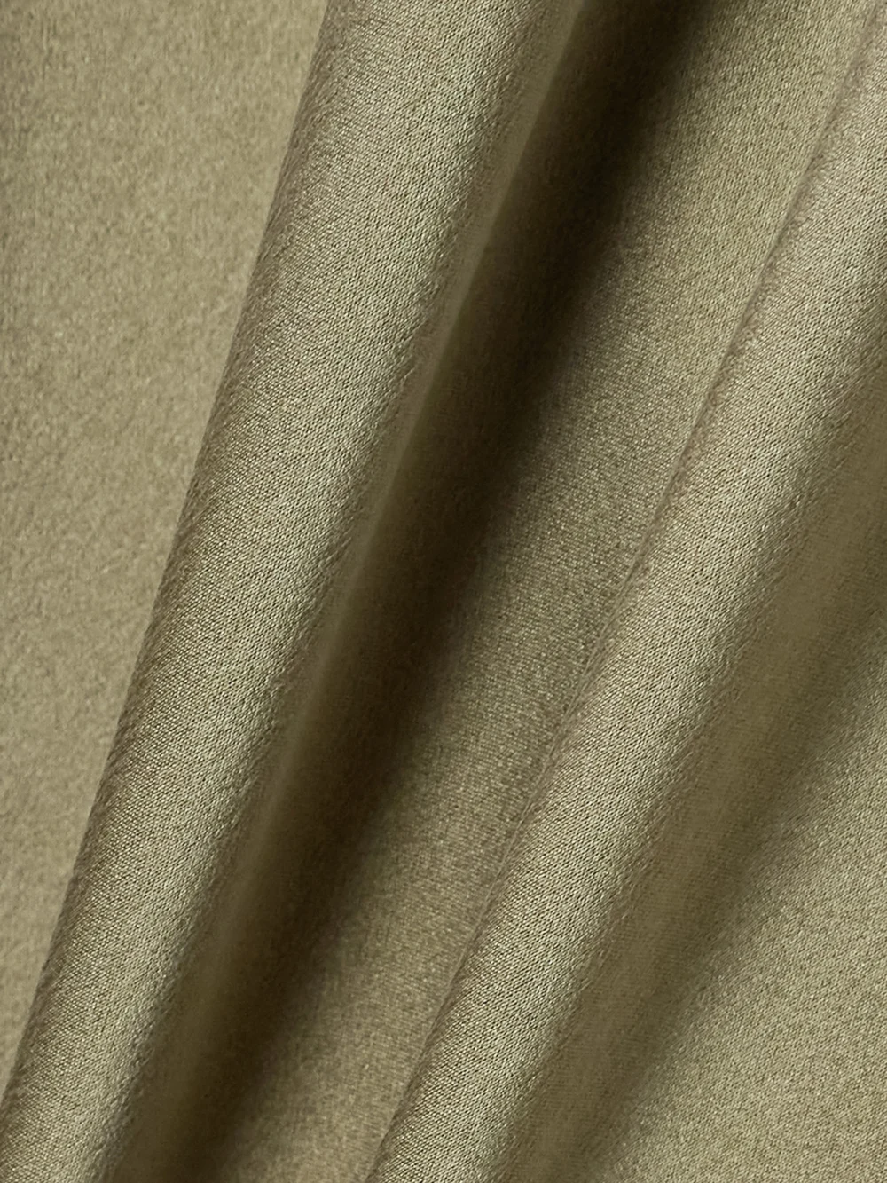 Close-up detail of the Roksanda Koda Draped Cape-effect Silk-satin Maxi Dress