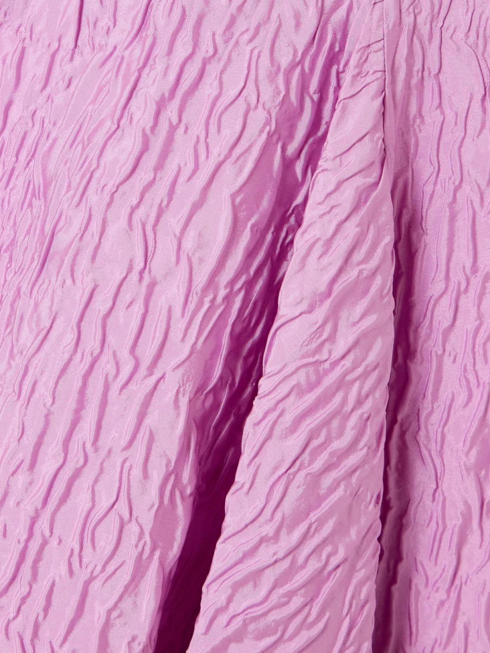 Close-up detail of the Roksanda Tera Cloqué Midi Dress